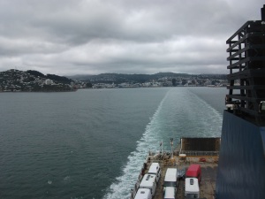 Goodbye Wellington and the North Island